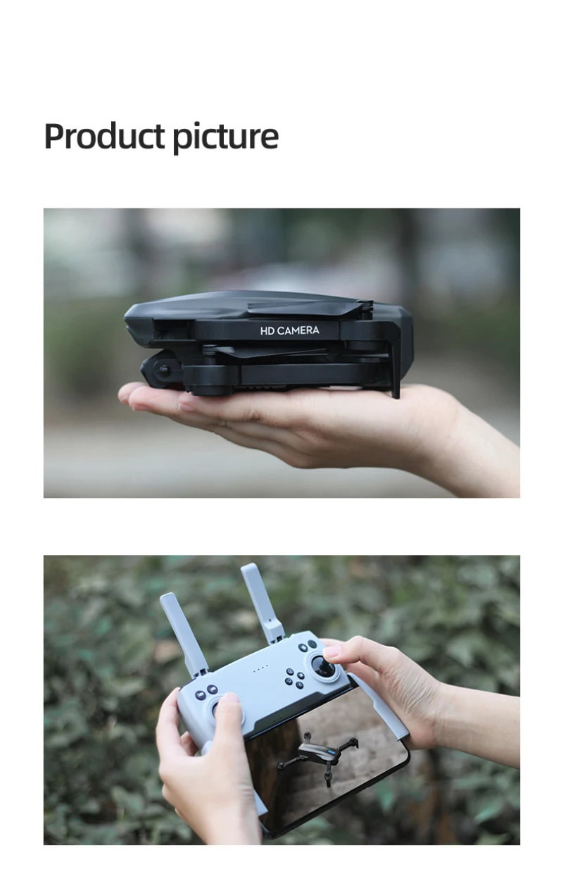 

H14 GPS Drone VS E58 ,E88 Drone With 4K HD Camera 2.4G/5G WiFi FPV 75 Degree