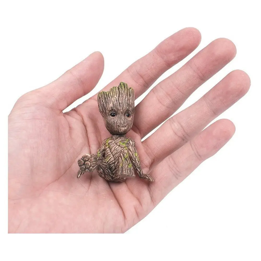 Новый маленький цветочный горшок стражи Галактики Q Version большой птичье гнездо