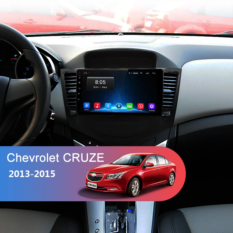Автомагнитола 2DIN 9 дюймов Android 1 GPS-навигация стерео для Chevrolet Cruze 2013 2014 2015