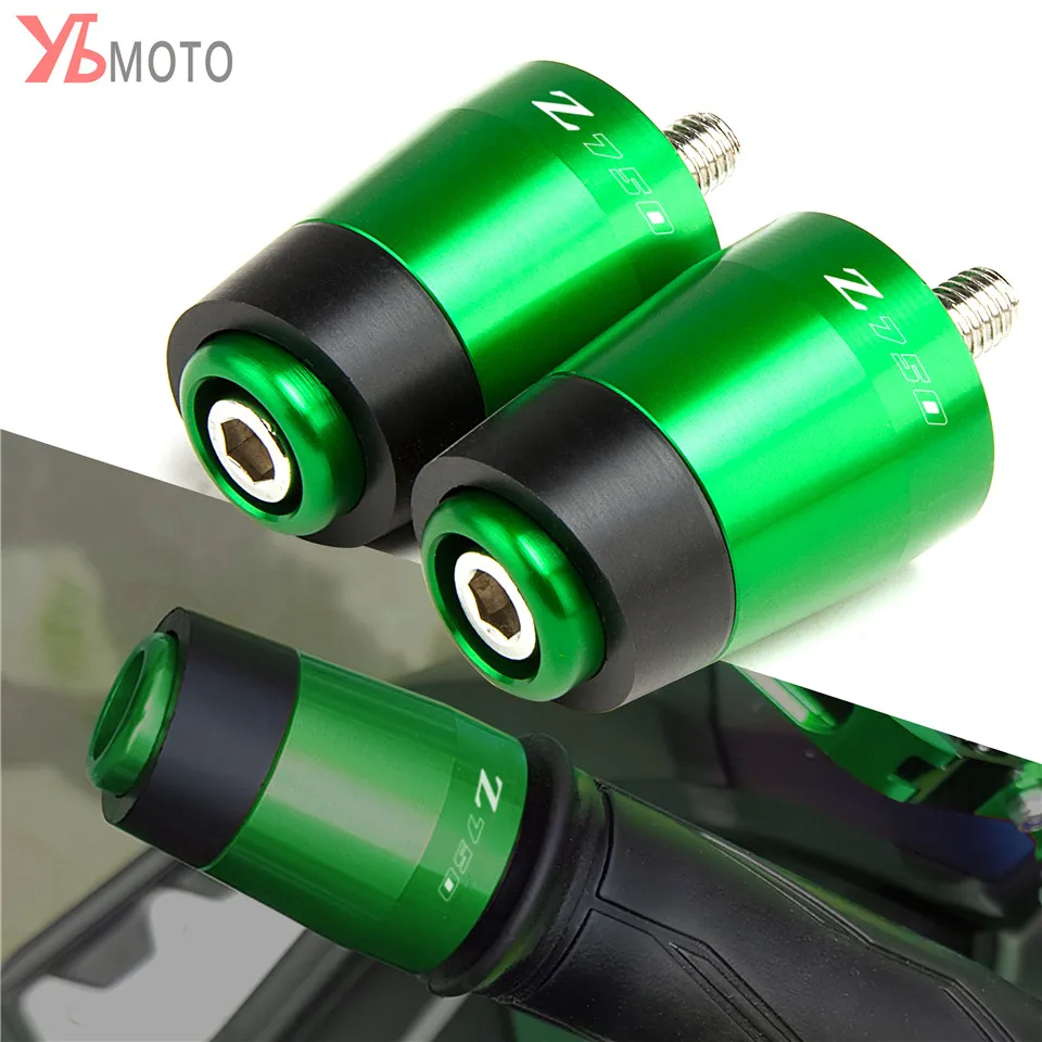 Рукоятка для мотоцикла с ЧПУ Антивибрационная заглушка на руль KAWASAKI Z750 Z 750 2008 2009