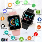2020 Смарт-часы для мужчин и женщин Смарт-часы с пульсометром Шаг Калорий Фитнес-трекер спортивный браслет для смарт-часов Apple Android