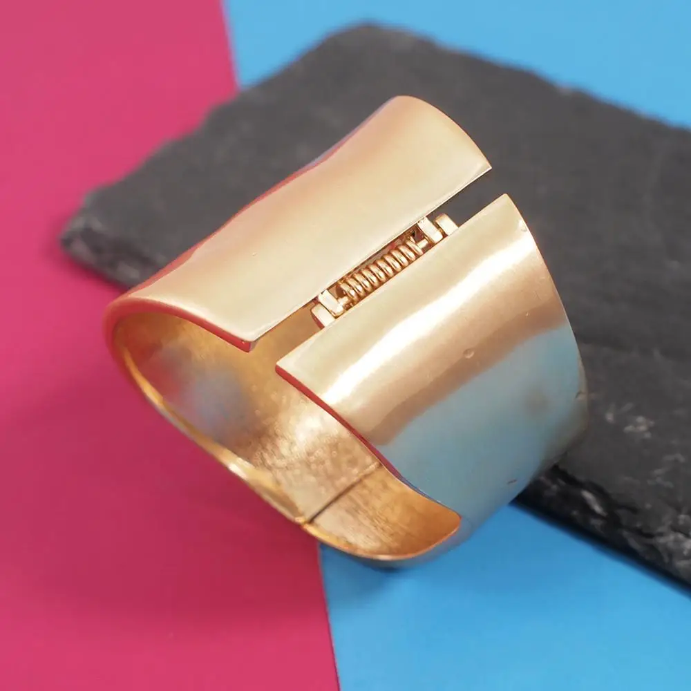 Женский Асимметричный Браслет манжета MANILAI ювелирное изделие в стиле панк из