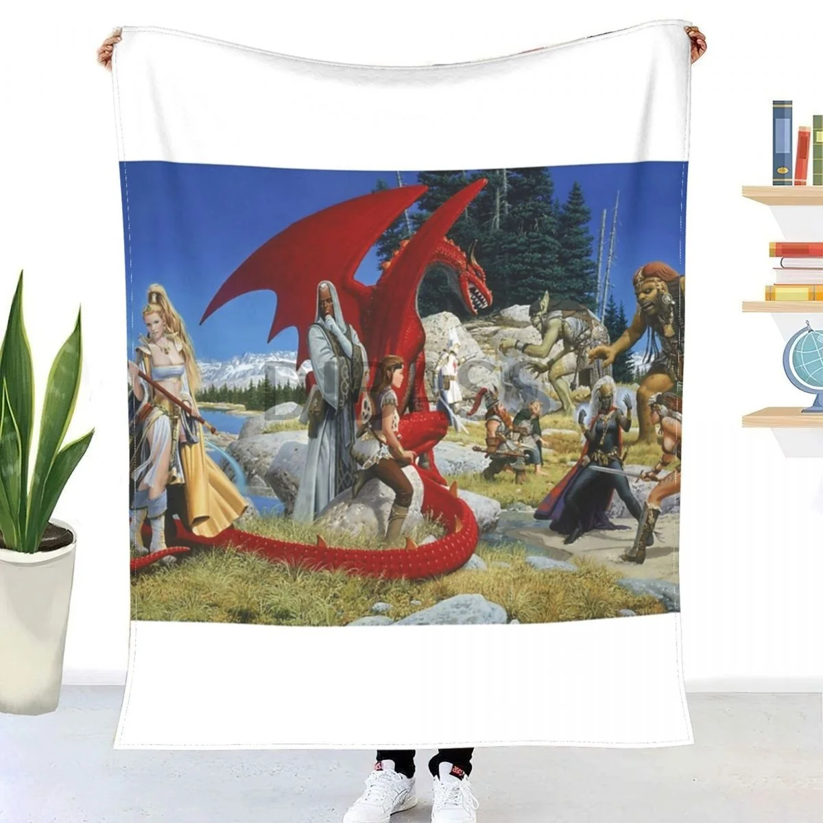 

Everquest одеяло из фланели с 3D-принтом