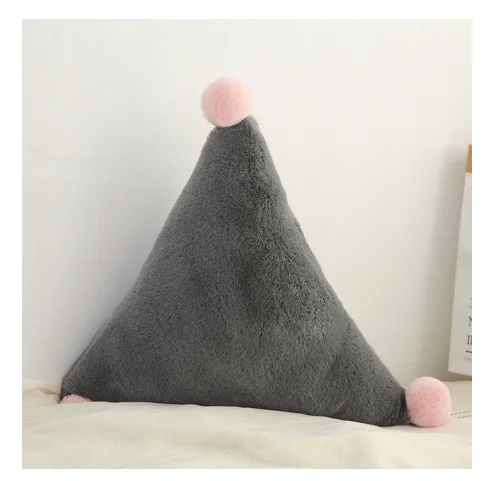 grey triangle s Подушка для младенца украшение детской комнаты плюшевые игрушки nody мягкая подушка для кормления Грудное вскармливание для мальчиков и девочек детские подушки - Цвет: grey triangle s