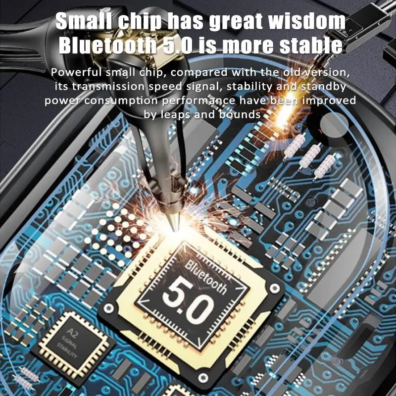 TWS-40 TWS5.0 Jie Li solution портативные вращающиеся бинауральные сенсорные Bluetooth наушники с