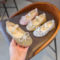 gold silver pink childrens leather shoes soft soled girls princess shoes for dance performance dress shoes chaussure fille 3 13t