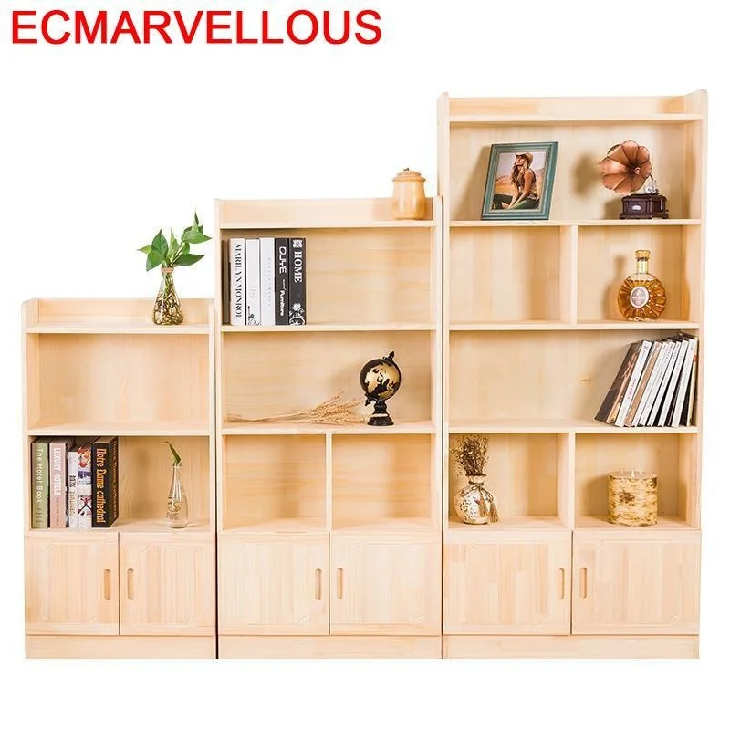 

Librero Mueble De Cocina Bureau Meuble Kids Display Madera Vintage Wood Furniture Retro Book Decoration Bookshelf Case