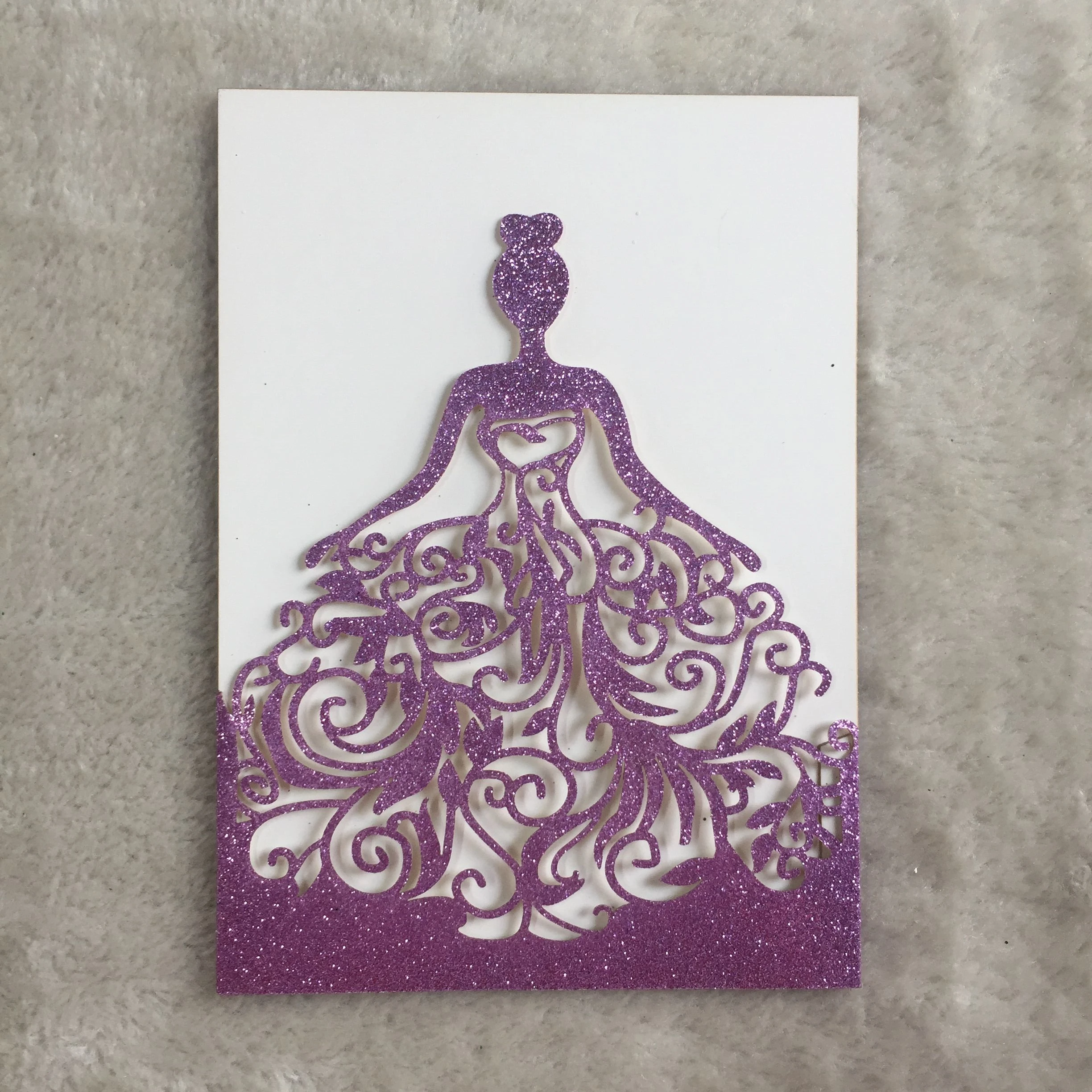 Inc193 Классические свадебные приглашения индивидуальные фотообои день рождения