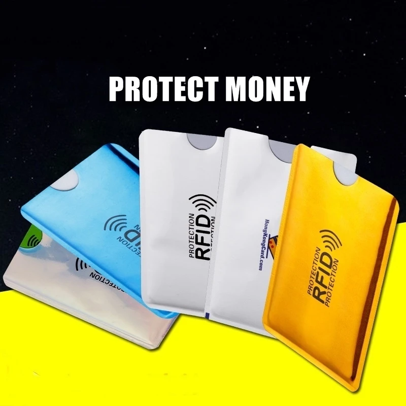 5 шт. Портативный Анти RFID кредитный держатель для карт банк ID карта Обложка