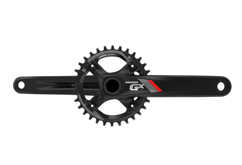 SRAM GX crankset delivers GX-1000 1X X-SYNC™ CRANKSET 10/11SPEED