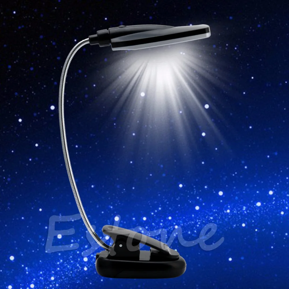

Clip-on Pro Flexible USB/Battery Power 28 LED Light Bed Table Desk Reading Lamp Great For Traveling