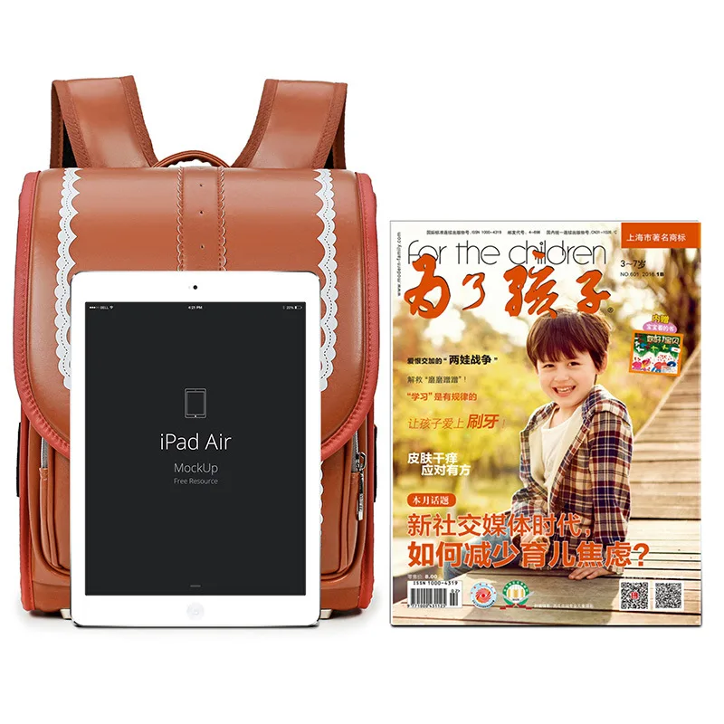 

Japanese children school bags Girls Kids Satchel pu Orthopedic Backpack schoolbag primary school backpack mochilas infantil