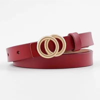 kemeiqi double ring buckle for women luxury belt women high end belts luxury genuine leather belts for women waist belt