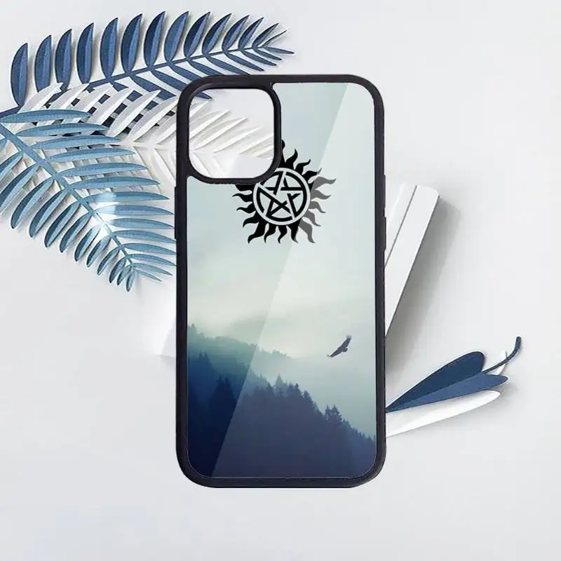 

Supernatural SPN Dean And Sam Phone Case for iPhone 11 12 pro XS MAX 8 7 6 6S Plus X 5S SE 2020 XR Hard PC