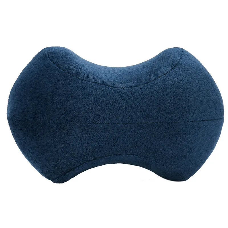 Navy Blue Дом бизнес-ланч разбивать пены памяти колено Ортопедическая подушка для ног Подушка для кровати поддержка боли - Цвет: Navy Blue