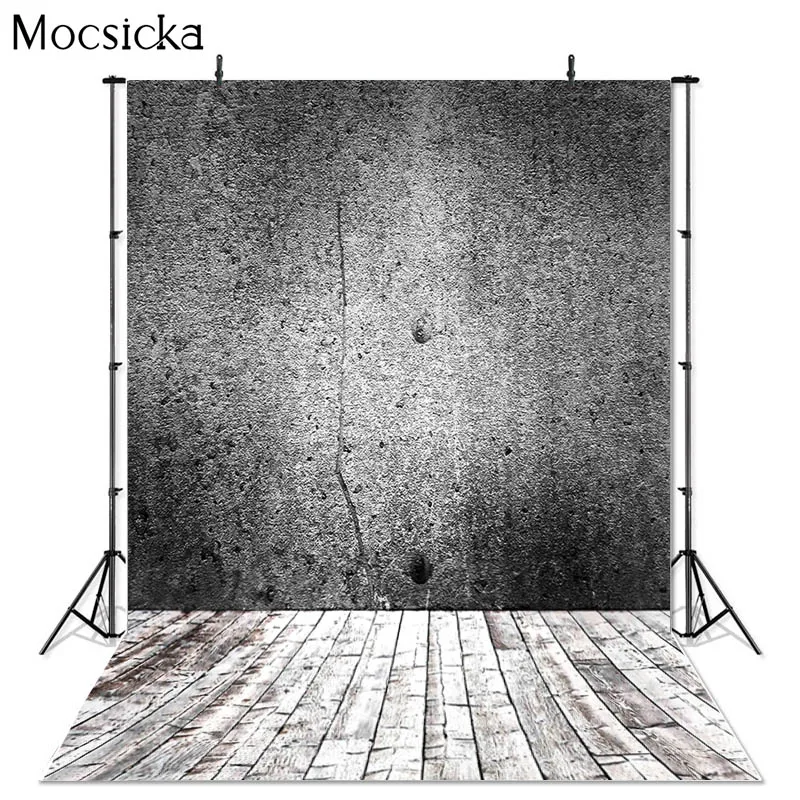 

Mocsicka Gray Wall Photography Studio Professional Props Adult Portrait Photo Backdrop