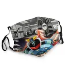 Goldrake Goldorak аниме Mazinger Z лицевая маска унисекс моющиеся НЛО робот грендайзеру маска Для мужчин защитный респиратор муфельная печь