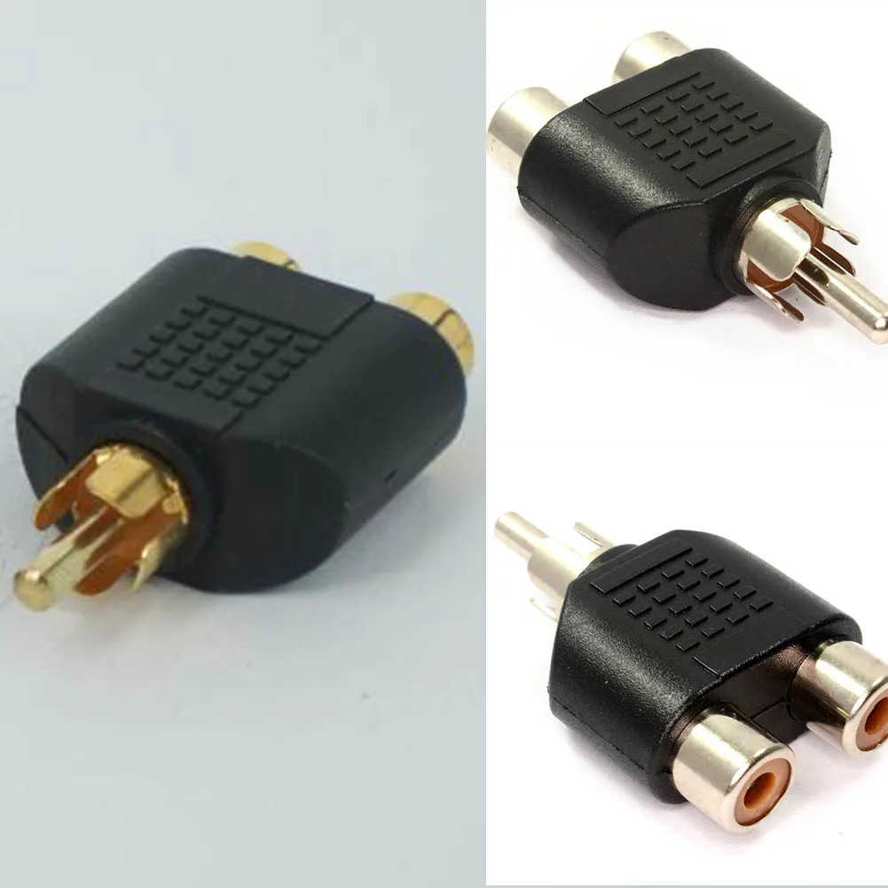 Переходник-разветвитель для Y-разъема RCA аудио и видео | Электроника