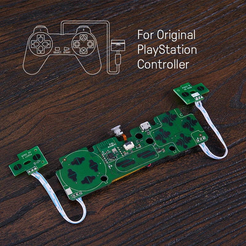 

Комплект 8bitdo для оригинального геймпада PlayStation Bluetooth для классического контроллера для Windows Android macOS Switch