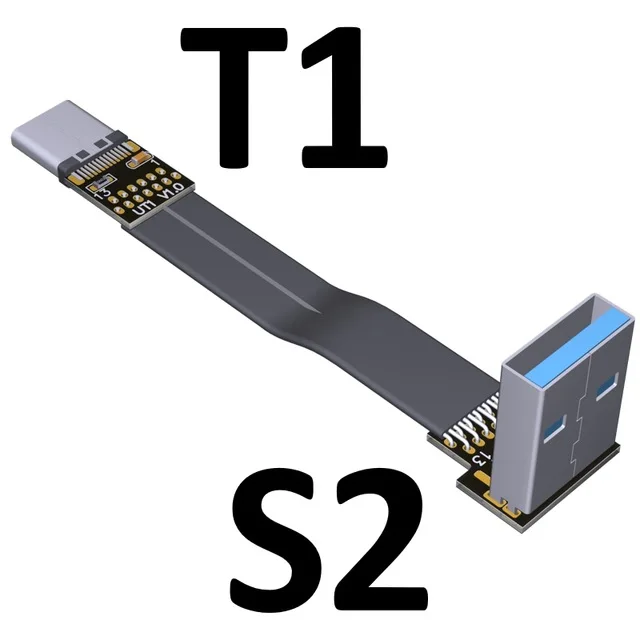 Кабель USB 3.0 Type-A (штекер)/USB 3.1 Type-C (штекер) для синхронизации данных и зарядки FPC FPV
