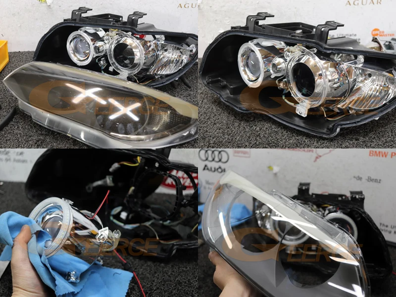 Для BMW 3 серии E92 E93 LCI 328i 335i 335is Coupe cabriolet ультра яркий SMD СВЕТОДИОДНЫЙ ангельские