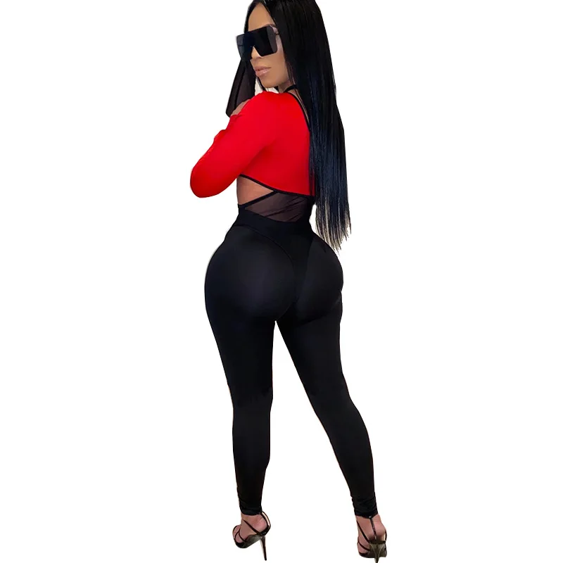 

Cy8269-Stretch Fabric with Mesh Bikini Sexy Sports Casual Women's Set Women's Clothing