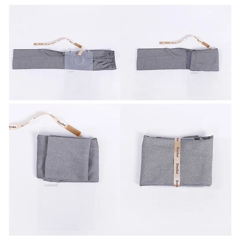 10 шт./компл. креативная пластиковая одежда складные штаны папка для шкафа быстро