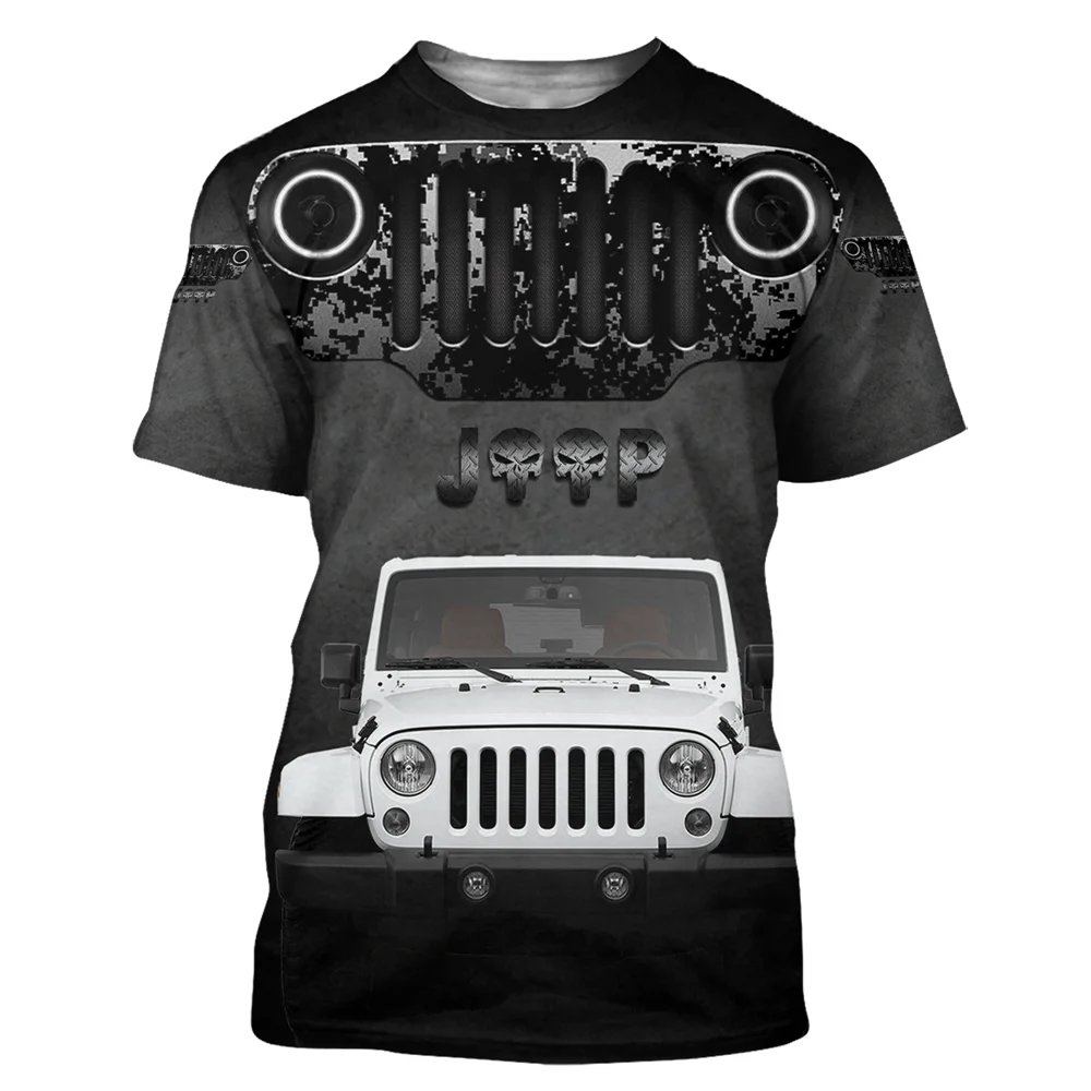 

T Shirts Short fashion men Trending The BesT Dads Drive Jeeps FathersDay Funny GifT Papa Men Printing Short Sleeve Tshirt trend