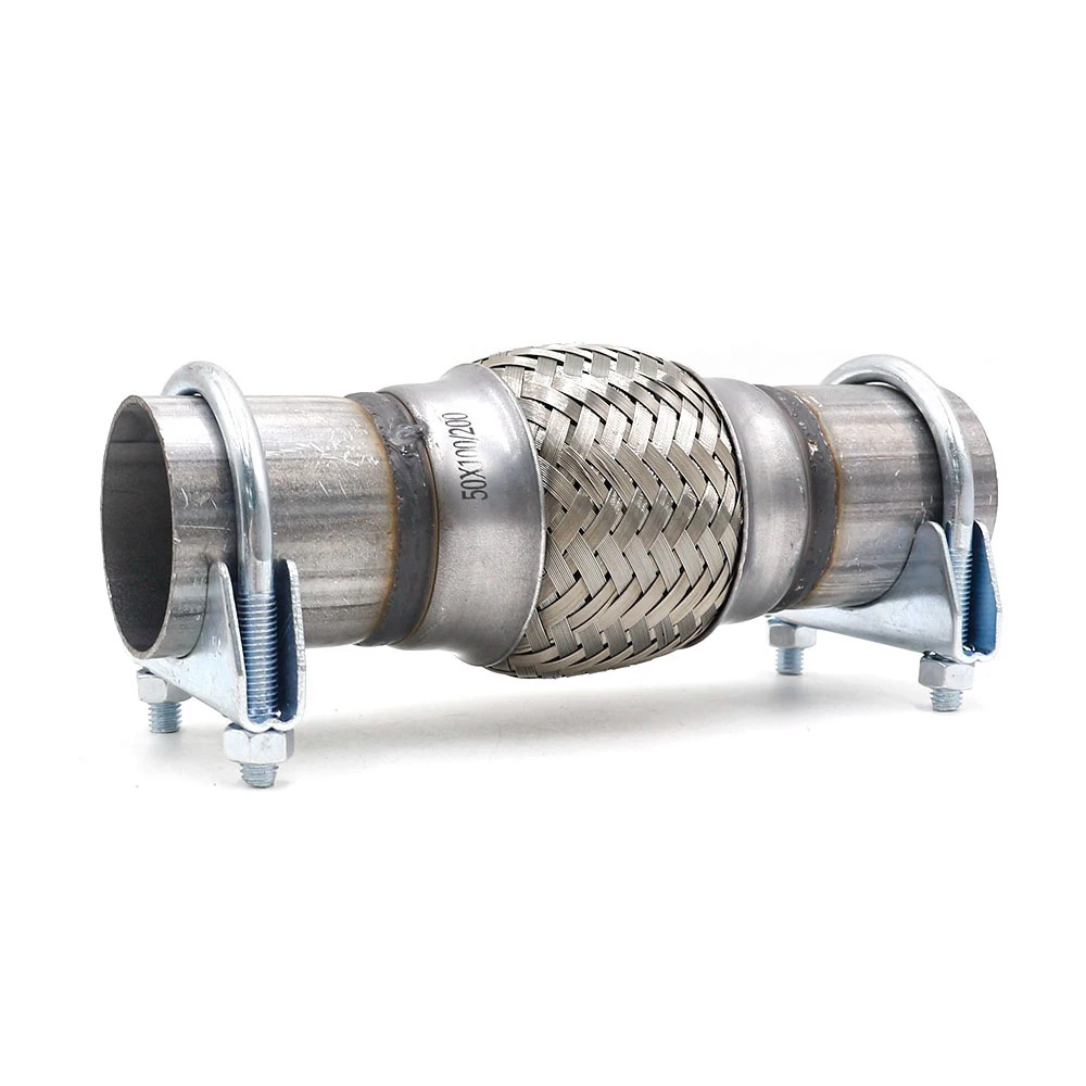 Автомобильный зажим для выхлопной трубы гибкая труба ремонта 50x200 мм 2x8 дюймов