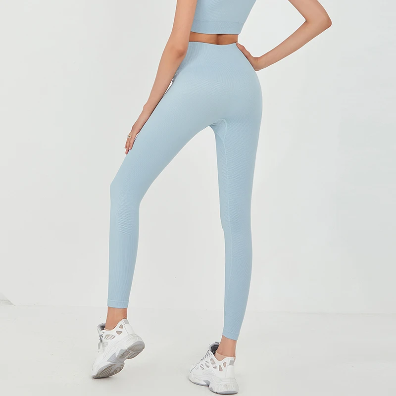 

SISPELL Pure Color Casual Wome's Fitness Trousers High Waist Slimming Elastic Breathable For Female Running Trousers New Tide