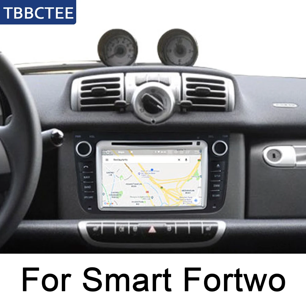 Автомобильный мультимедийный плеер Android для Smart Fortwo 2007 ~ 2014 NTG WIFI GPS навигация
