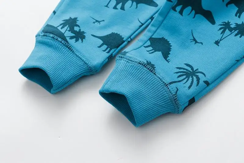 SAILEROAD Осень Детские Брюки Мальчики Повседневная Мультфильм Шаблон Динозавров