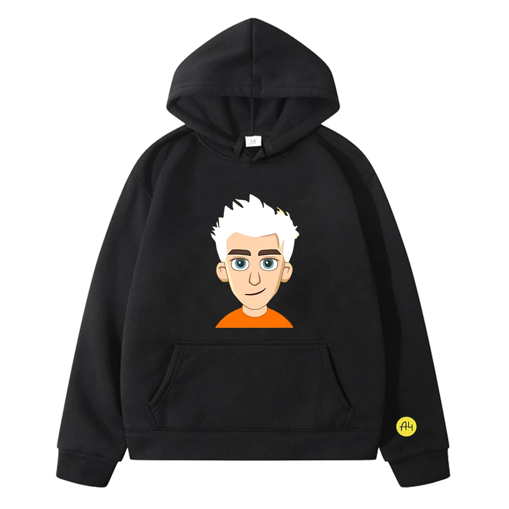 Childrens Clothing Merch A4 Hoodies Autumn Kids Clothes Girls Hooded Sweatshirts Casual for Boys  Pullover Tops Kawaii Costume