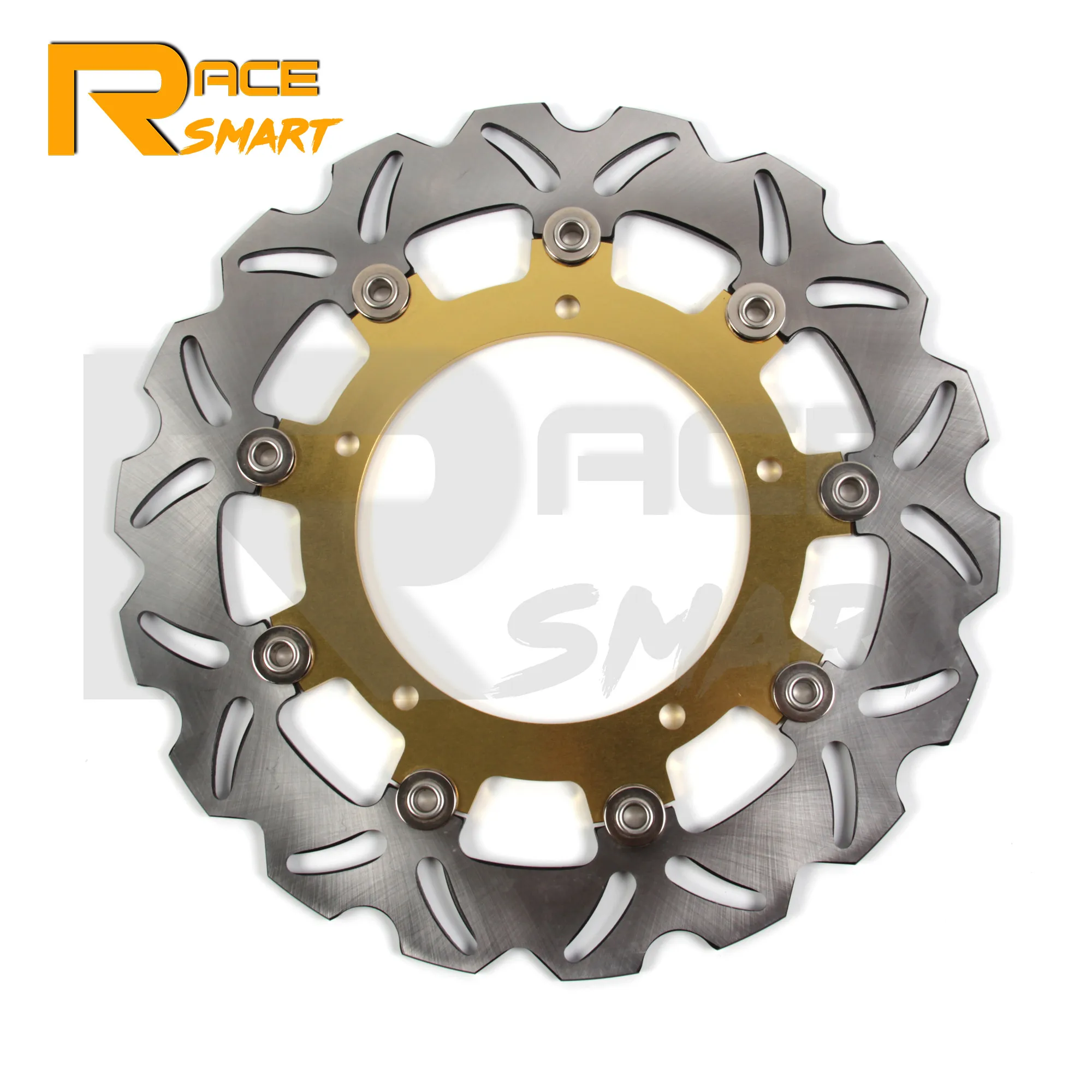 Мотоциклетные передние тормозные диски роторы для YAMAHA YZF R6 600 2003 2004 YZF-R6 R-6 R 6 Y Z F |