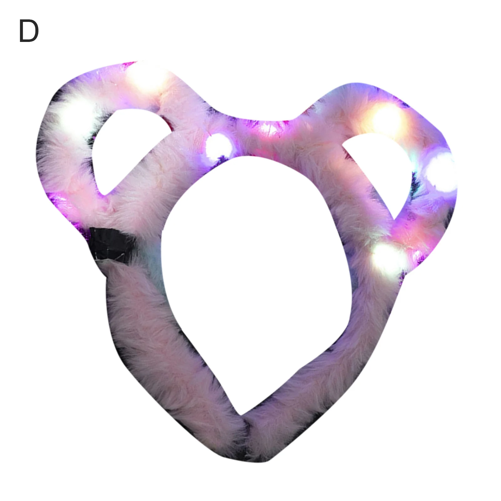 

1Pcs New Luminous Lovely LED Light Elk Rabbit Mouse Ears Hair Hoop Headband Party Supplies Christmas Party Wedding Halloween