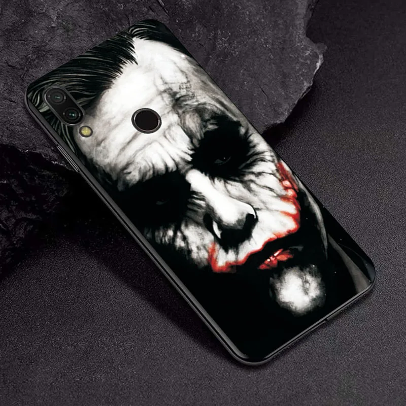 TPUBLK535 Черный ТПУ чехол для телефона Marvel для Xiaomi Redmi Note 7 6 8 Pro Чехол для Xiaomi Redmi 5 Plus задняя крышка Fundas Redmi 6A 7A 5A чехол - Цвет: TPUBLK535