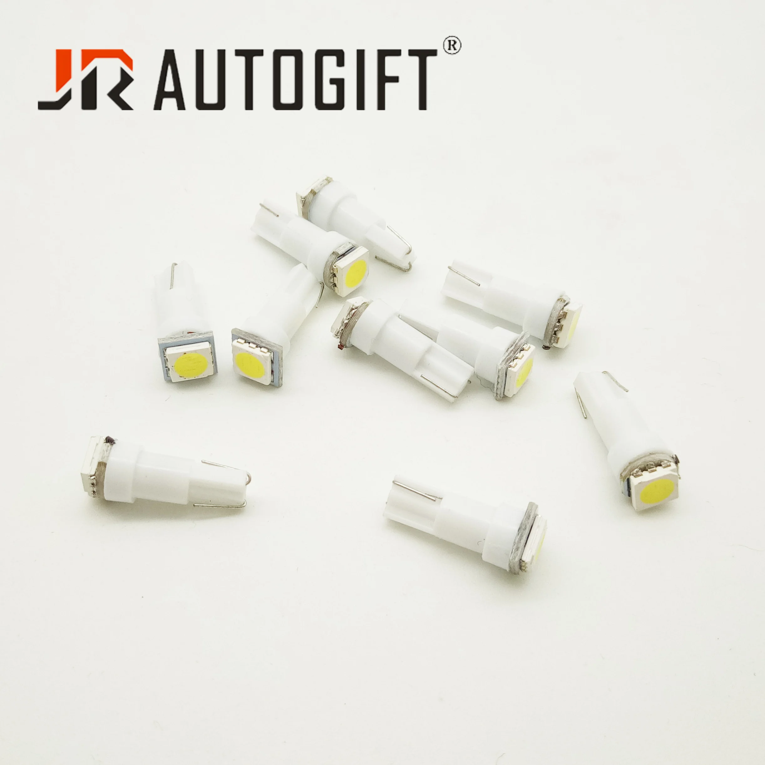 10 шт. светодиодные лампы T5 W3W W1.2W 5050 17 37 73 74 24/12 В | Автомобили и мотоциклы