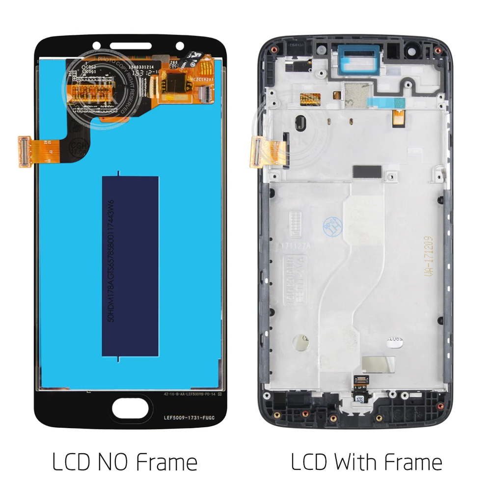 Для Motorola MOTO E4 LCD для XT1766 дисплей дигитайзер сенсор стекло объектив панель экран