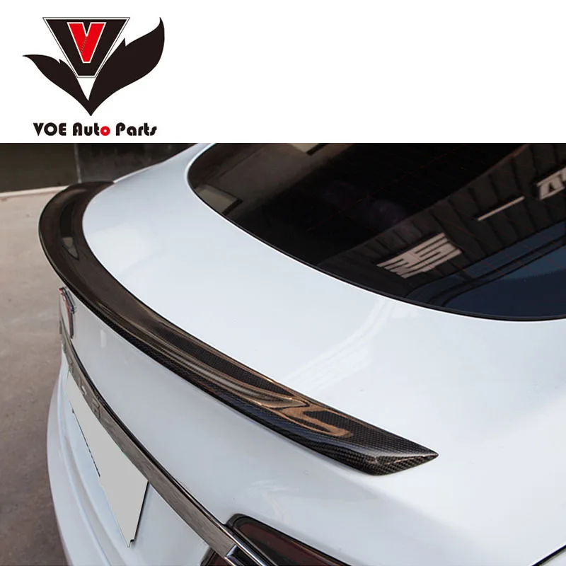 

Задний спойлер для губ Tesla S Model S 2012 13 14 15 16 17 18 2019, модель S из углеродного волокна