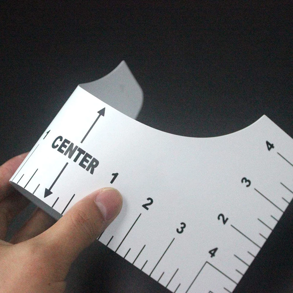 4 шт./компл. футболка выравнивание линейка для гидирования со спортивным дизайном