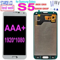 tft lcd for samsung galaxy s5 i9600 g900 g900f g900a lcd display digitizer touch screen panel assembly s5 lcd