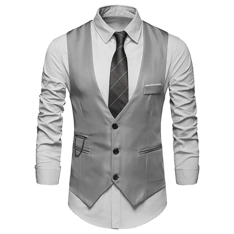 2020 горячие мужчины торжественное платье костюм жилет Slim Fit мужской Свадебная