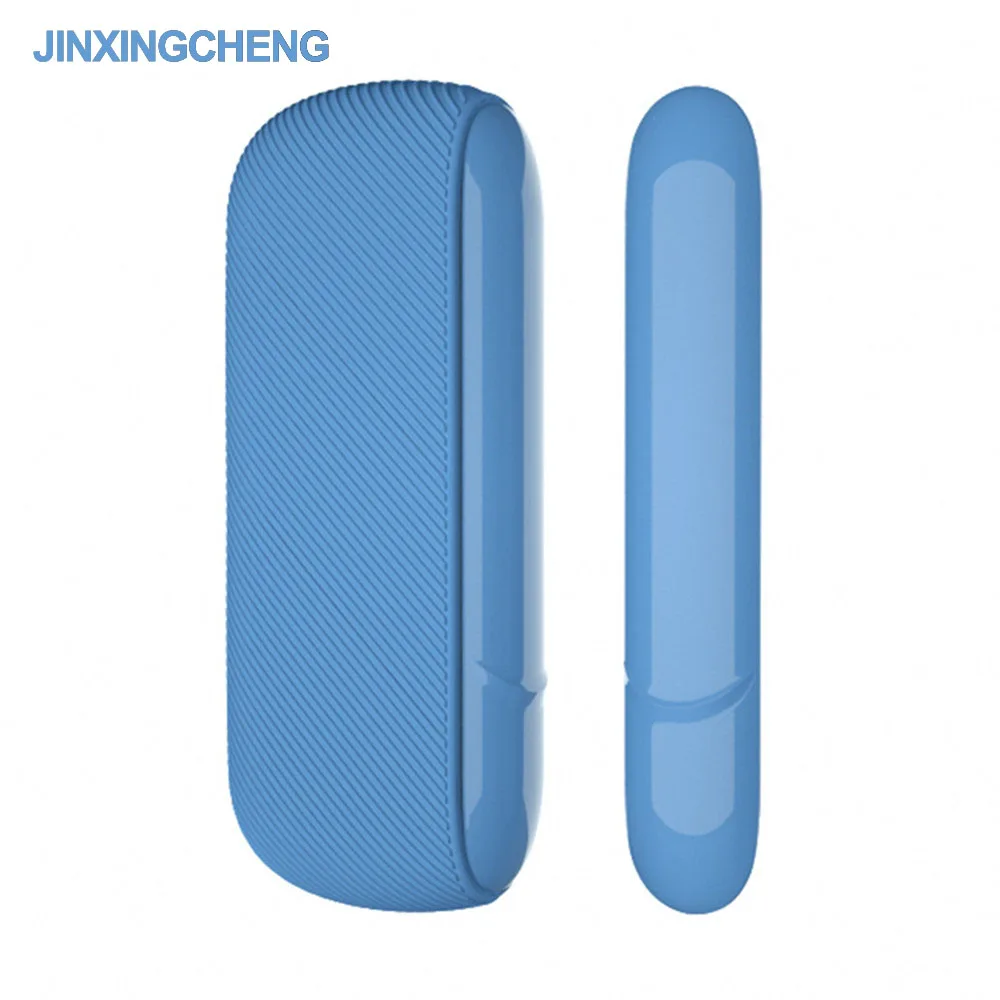 Полностью силиконовый чехол JINXINGCHENG 13 цветов для Iqos 3 0 + Боковая крышка IQOS
