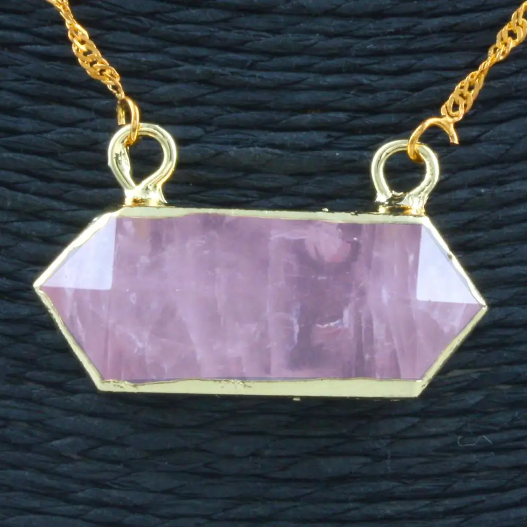 Геометрическая Роза Quartzs кулон ожерелье рейки исцеляющий амулет &quotсделай сам&quot