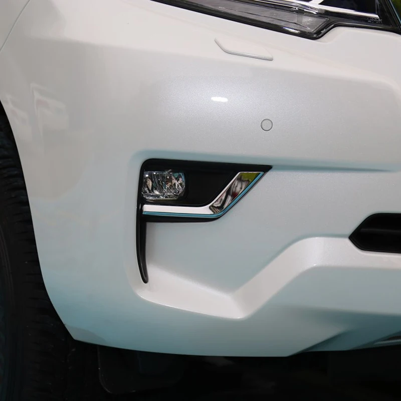 

For Toyota Land Cruiser Prado FJ150 2018 ABS Converted Front Fog Light Lamps Kit car accessories accessories