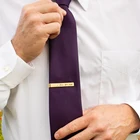 Мужские галстуки серебристого цвета с надписью на заказ, повседневные украшения для рубашек из нержавеющей стали, подарок на День святого Валентина для мужа