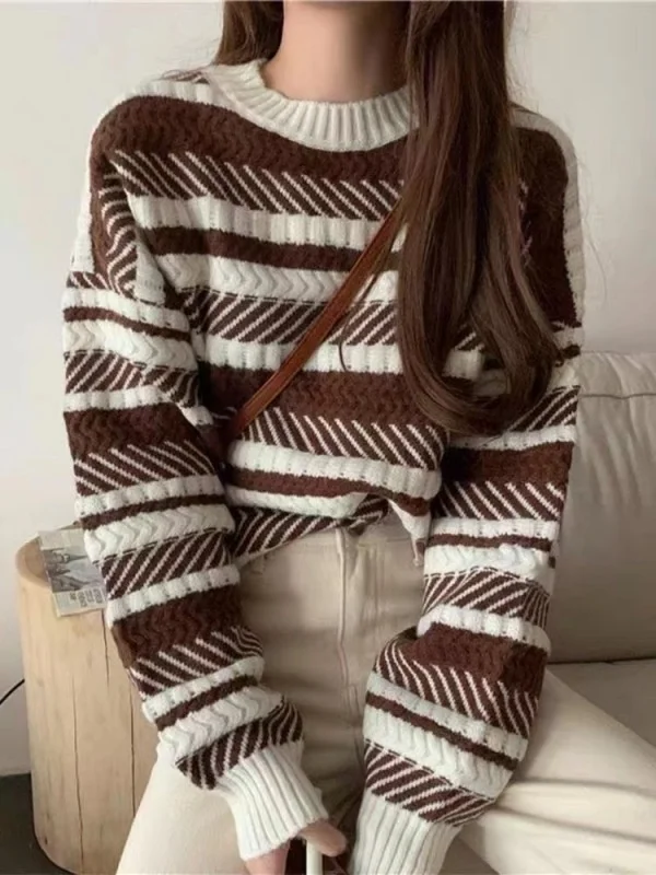 Зимняя одежда новая верхняя свободная облегающая шерстяная куртка с длинными