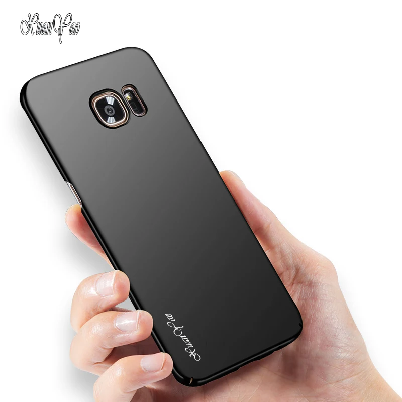 Роскошный чехол XUANYAO для Samsung Galaxy S6 Edge Plus матовый тонкий Матовый Жесткий ПК |