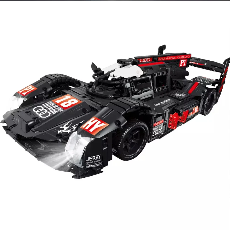 23011 Новый конструктор гоночный автомобиль R18 детские развивающие игрушки