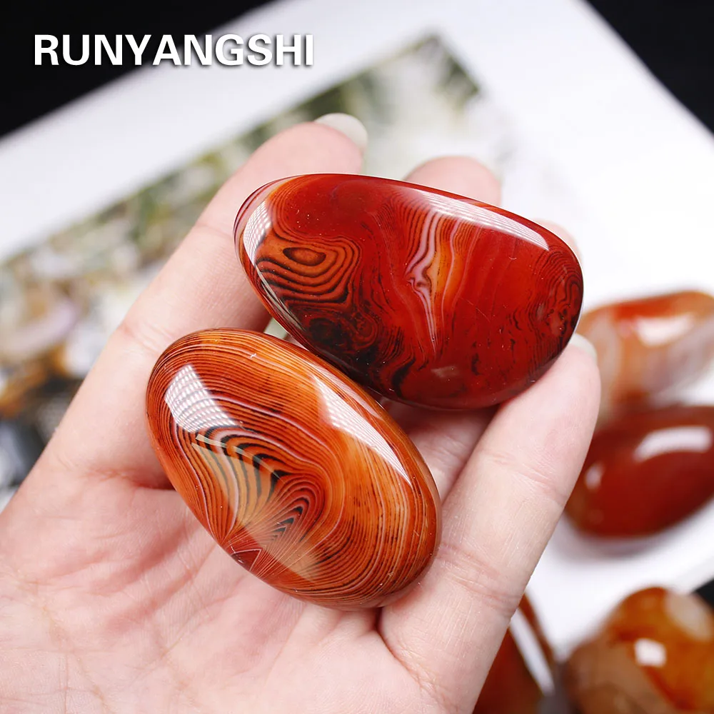 

Полированный Сардоникс Runyangshi 30-50 г